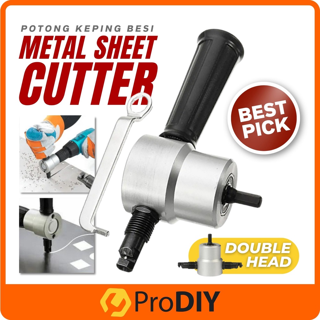 PRODIY YT160A Sheet Metal Nibbler Cutter Double Headed Cutter Metal