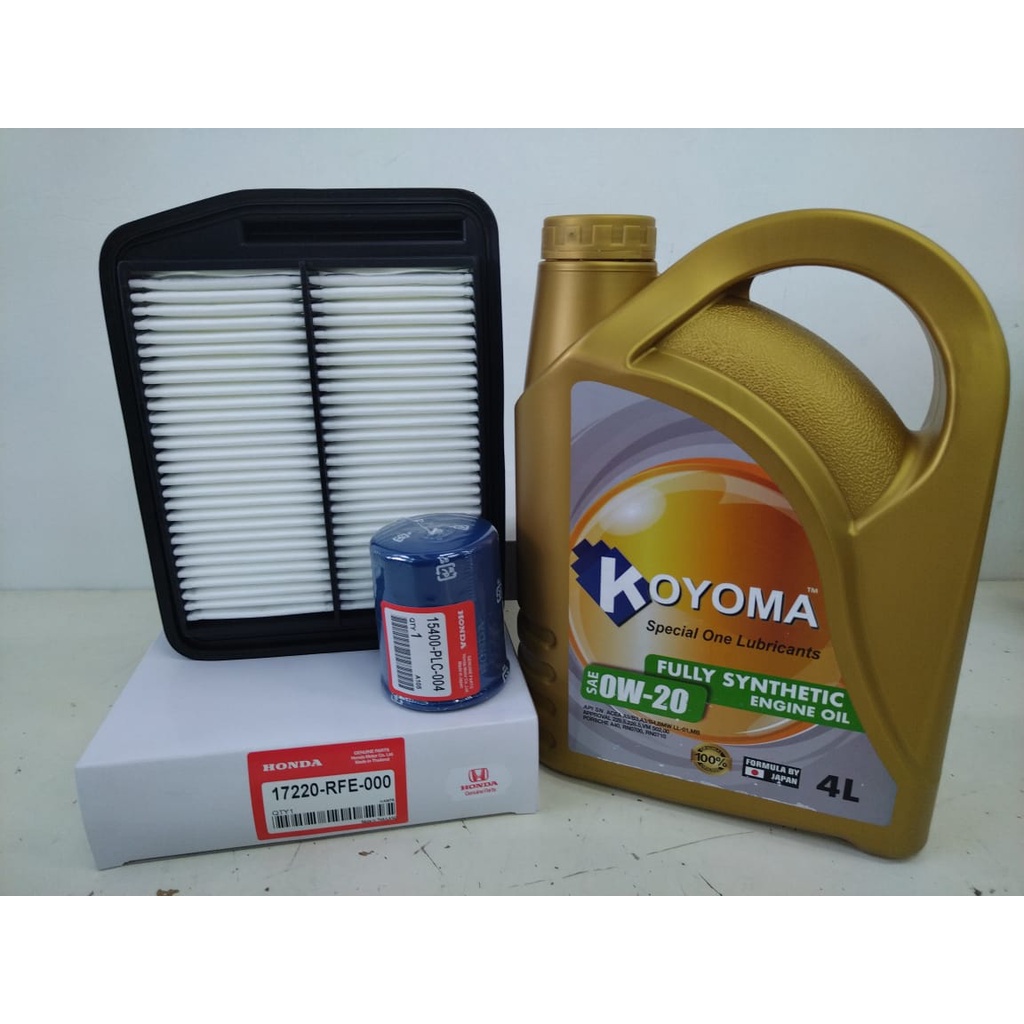 HONDA ODYSSEY RB1, RB2 2.4 2003y2008y AIR FILTER + OIL FILTER + KOYOMA