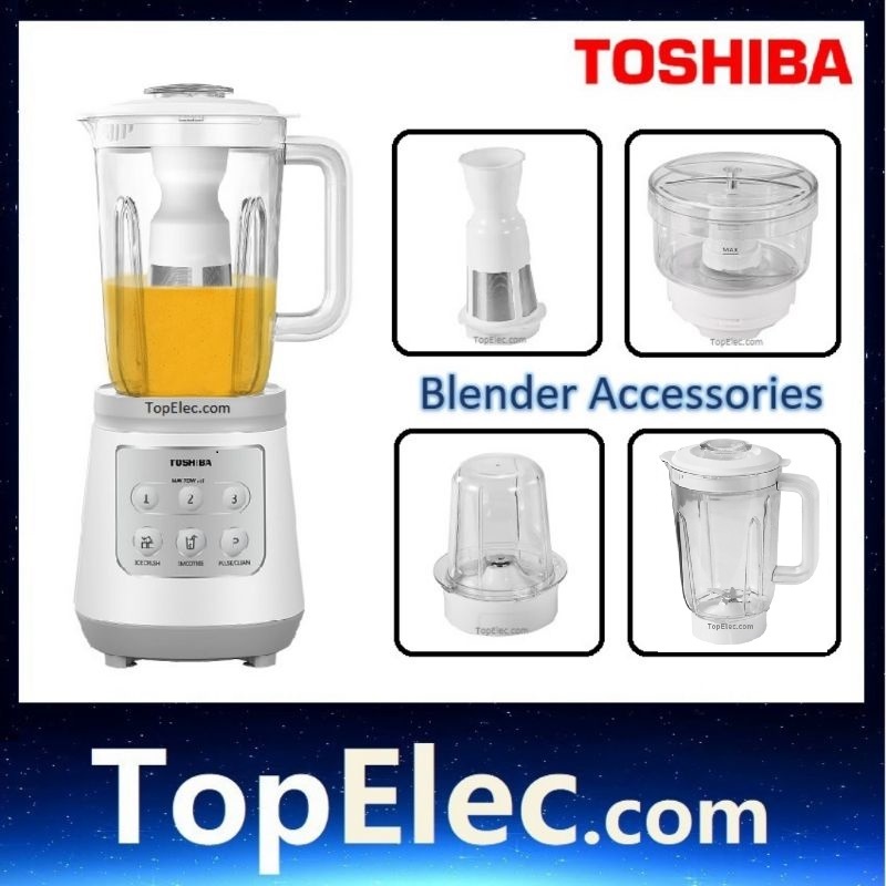 (BUBBLE WRAP) 100% Original Accessories Toshiba Blender jug BL70PR2NMY BL70PR1NMY chopper mixer grinder juice filter