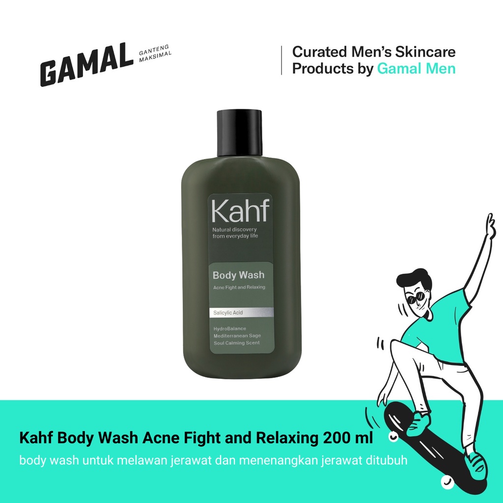 Kahf Acne Fight and Relaxing Body Wash 200ml | Shopee Malaysia