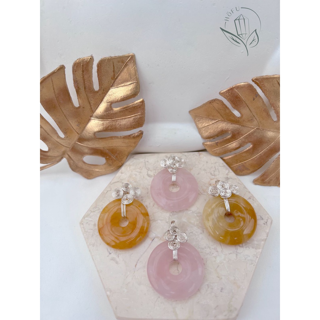 Crystal Donut Pendant Shopee Malaysia