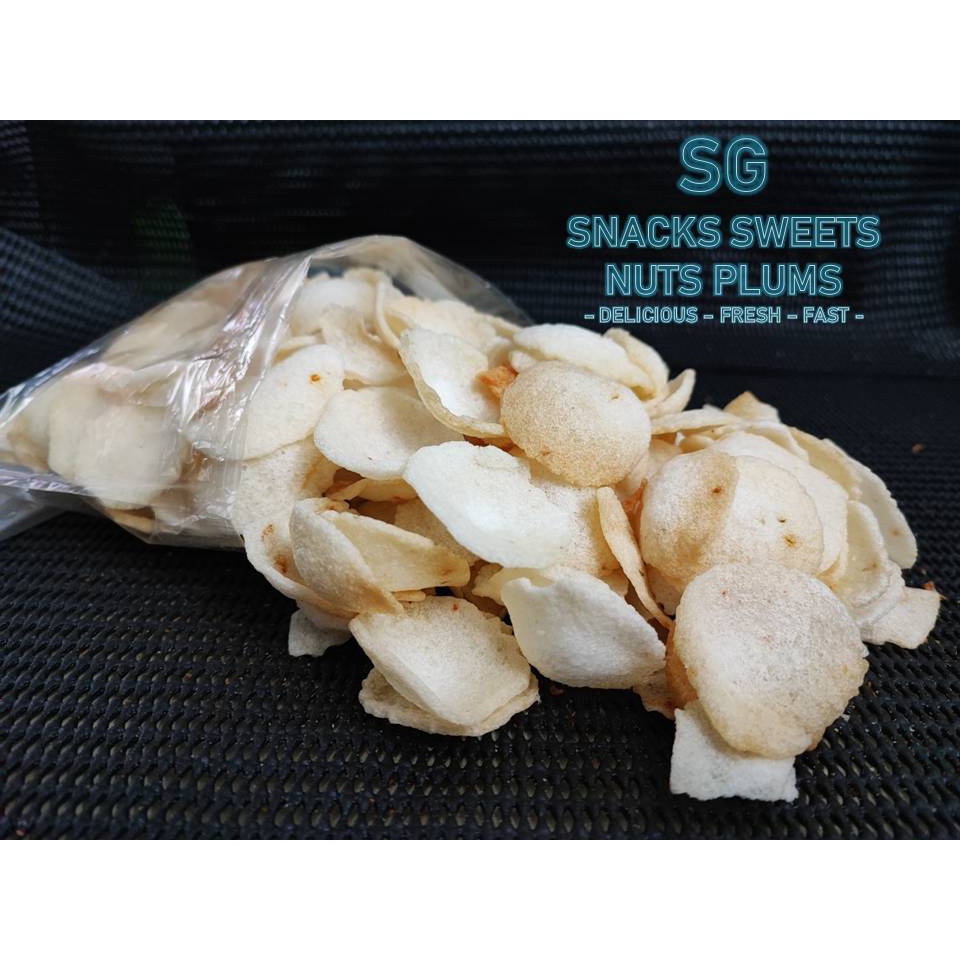 SG PENANG Crispy Vegetable Crackers 槟城原味咸香脆 菜饼 【HALAL】 PENANG Perisa Asli Keropok Sayur Sedap