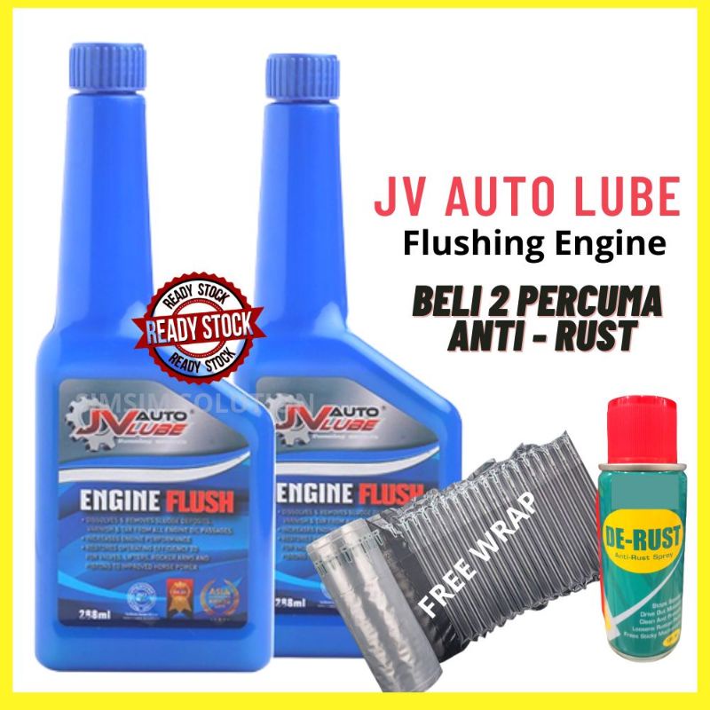 JV Auto Lube Engine Flush Flushing Engine Oil 288ml Shopee Malaysia