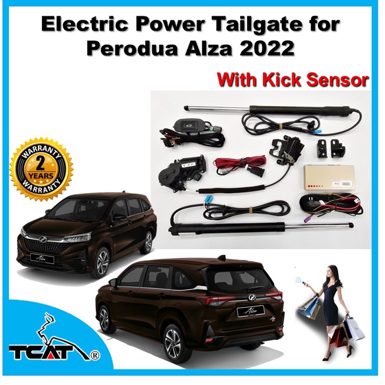 Perodua Alza 2022 Electric Power Tailgate Powerboot with Kick Sensor