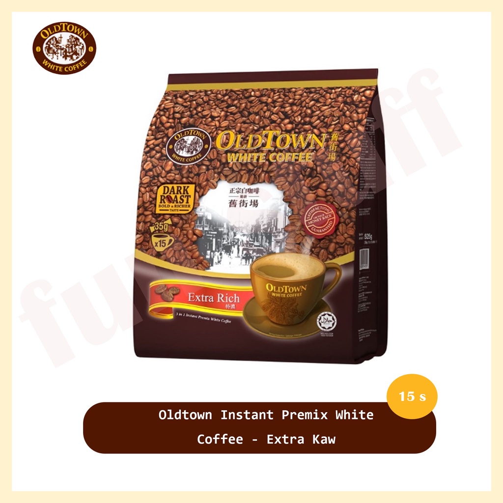 OLDTOWN Instant Premix White Coffee - Extra Rich (15s) | Shopee Malaysia