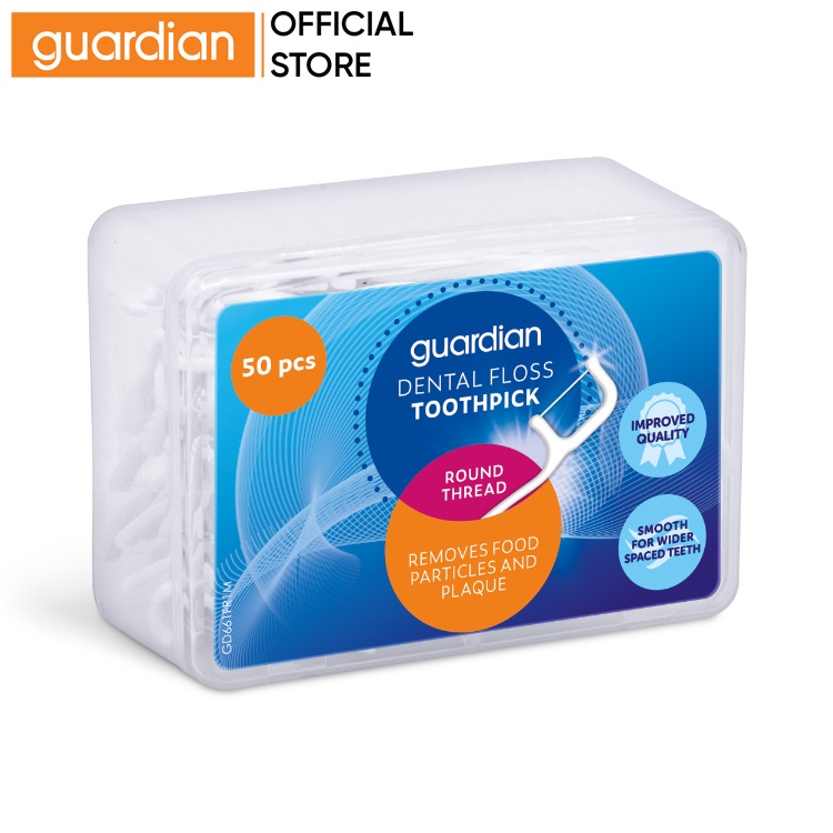 Guardian Dental Floss Toothpick Round Thread 50S Shopee Malaysia