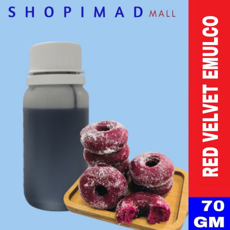 🔥READY STOCK🔥[70GM] RED VELVET EMULCO PERISA RED VELVET BAKING