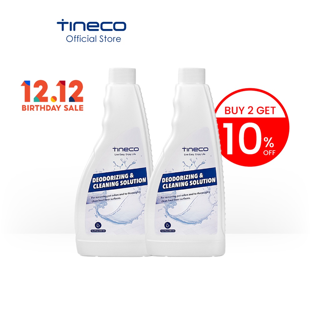 TWIN PACK Tineco MultiSurface Deodorizing Cleaning Solution for iFloor