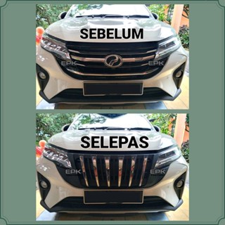 Perodua Aruz Front Grill Venom Grilles (2019 to 2022) V2 Bumper Garnish ...