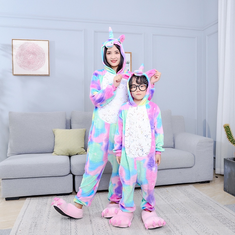 Women Bronzing Unicorn TianMa Kigurumi Animal Pajamas Cute Cartoon Anime  Cosplay Costume Unisex Onesie Sleepwear Pyjamas | Shopee Malaysia