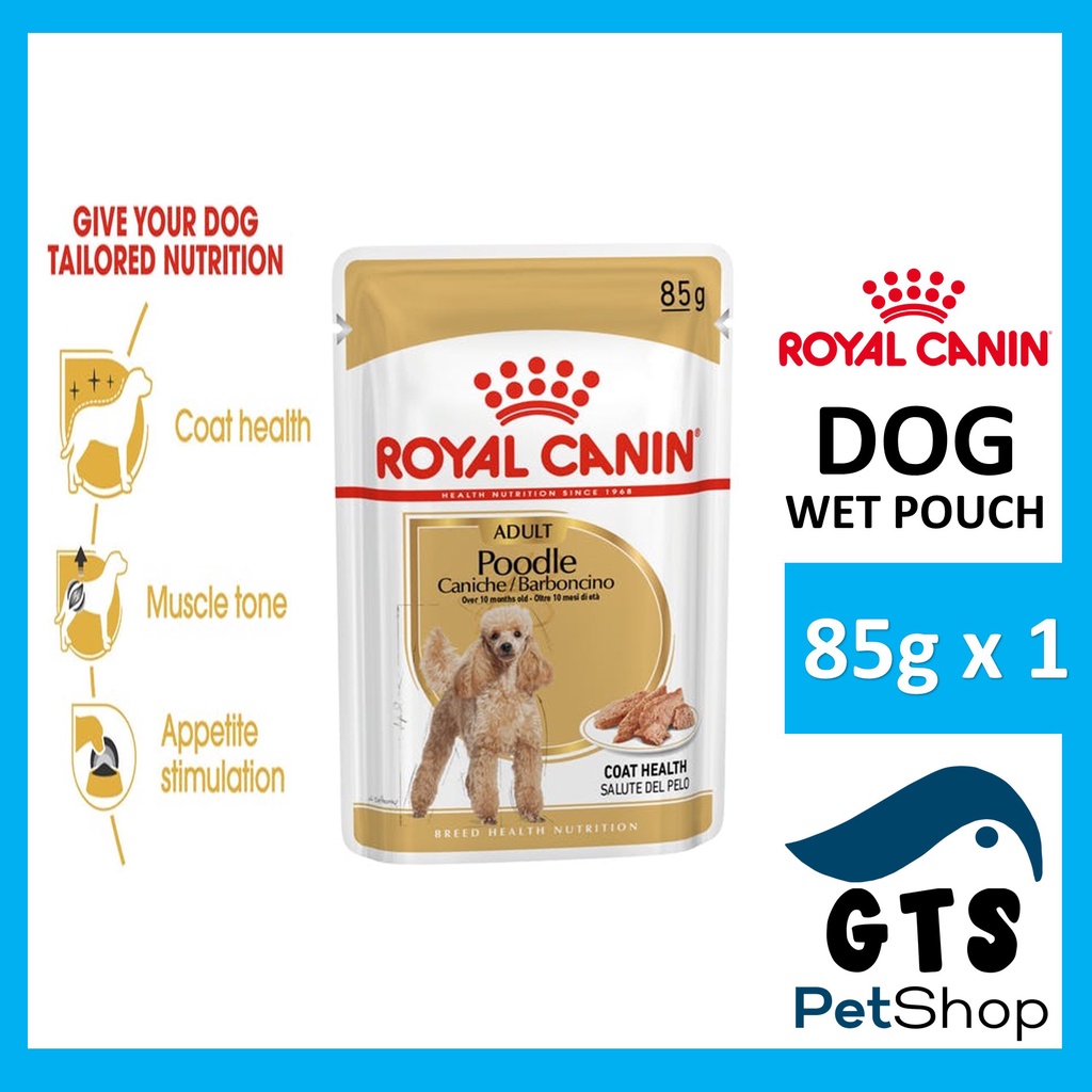 Royal Canin Poodle Wet Pouch (Original Pack) 85g Dog Wet Food Poodle