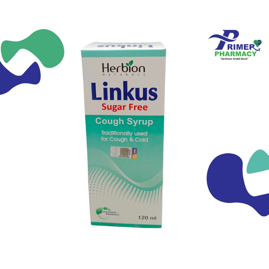 HERBION LINKUS COUGH SYRUP SUGAR FREE 120ML Shopee Malaysia