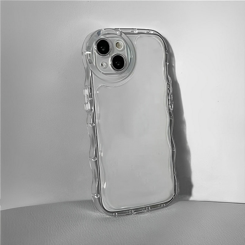 Casing OPPO Reno 10 Pro 8T 8 7 6 5 4 F 8Z 7Z Reno8 Reno7 Z Reno8Z Reno7Z Reno6 Reno5 Reno5F Reno4 Reno4F 4G 5G A60 Waves Edge Fine Hole Tpu Airbag Shockproof Clear Soft Phone Case STB 01