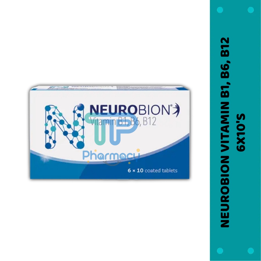 Neurobion Tab 6x10 S Vitamin B1 B6 B12 Shopee Malaysia