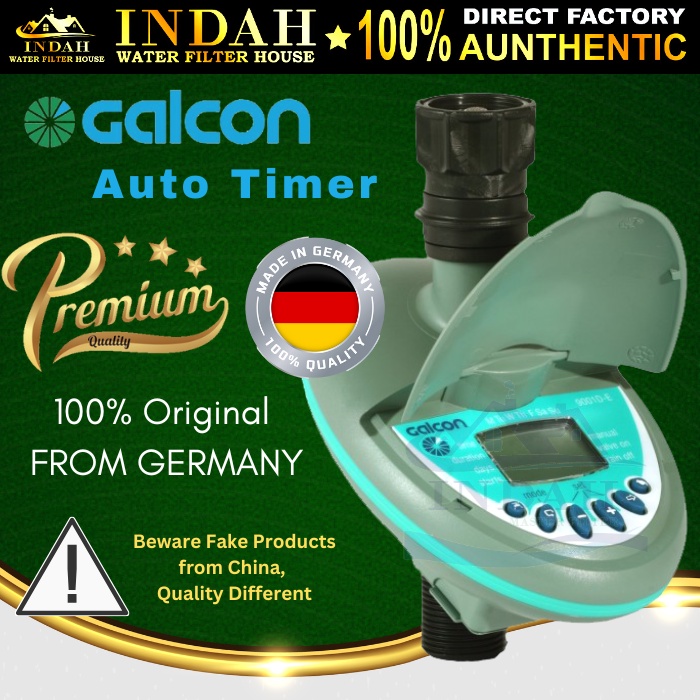 Galcon 9001 Auto Timer Auto Backwash Water Filter / Gardening
