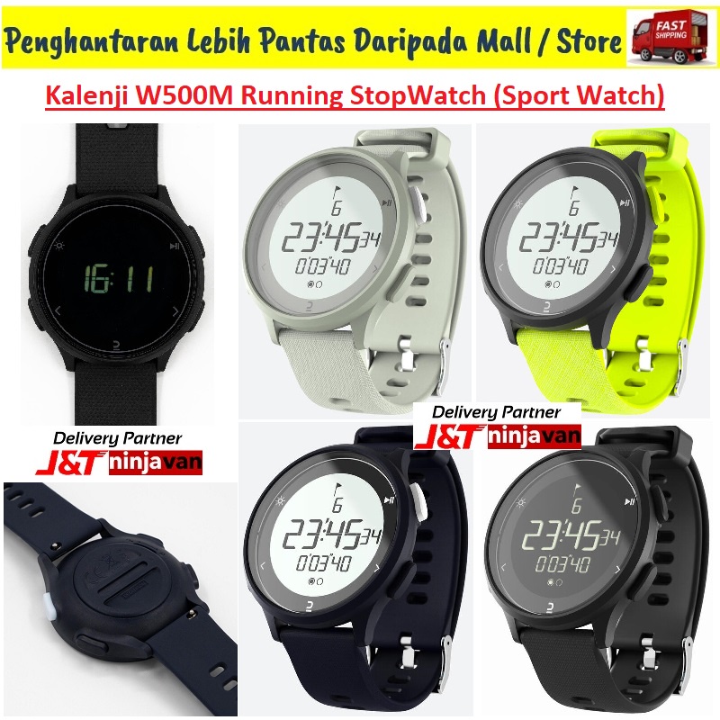 Kalenji W500M Running Stopwatch / Sport Watch / Outdoor Watch / Jam