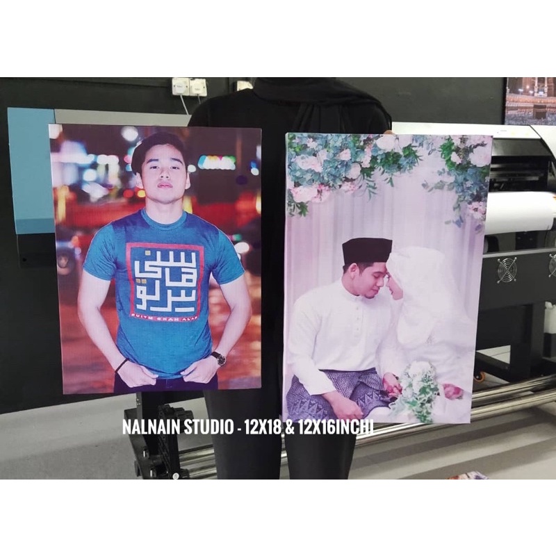 Frame Gambar Canvas | CUSTOME Photo canvas 12x18Inchi