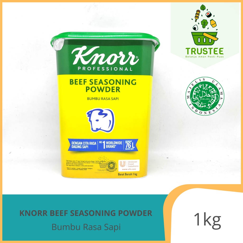 Knorr Beef Seasoning Powder 1kg Halal Beef Flavor Seasoning Powder