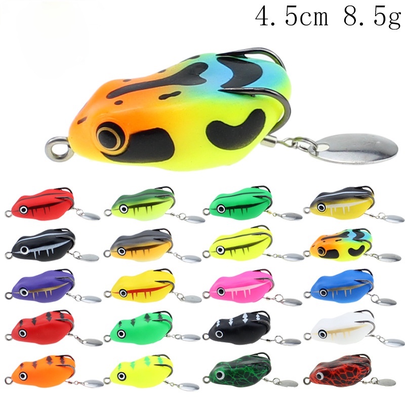 Umpan Katak Casting 4.5cm 8.5g Fishing Frog Lure Soft Bait Lure With ...