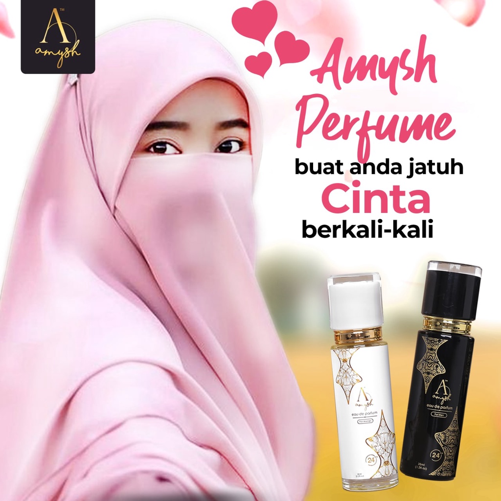 AMYSH PERFUME (HQ) % BAU MACAM ORIGINAL TAHAN LEBIH 24 JAM