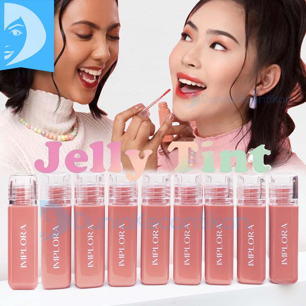 Implora Jelly Tint All Series Lip Tint JellyTint Implora Long Lasting