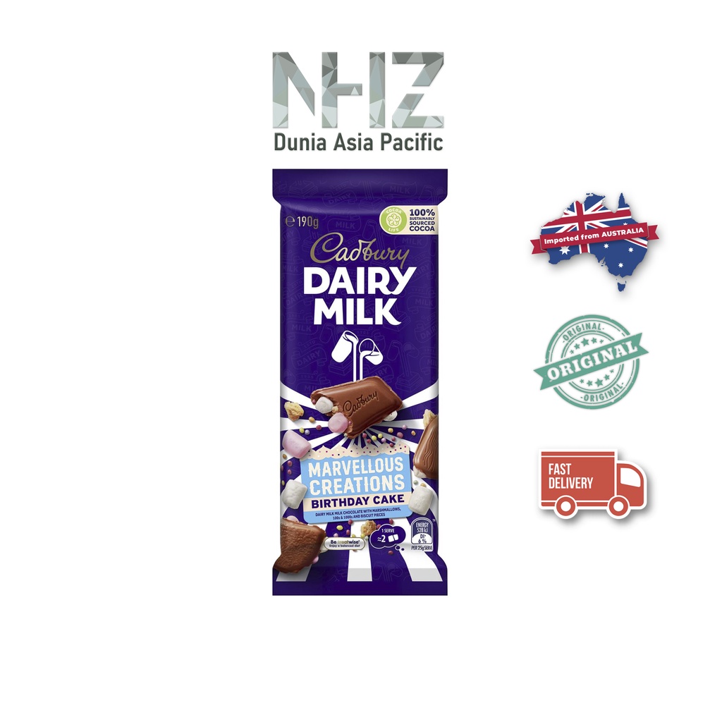 Cadbury Dairy Milk Marvellous Creations Birthday Cake [AUSTRALIAN