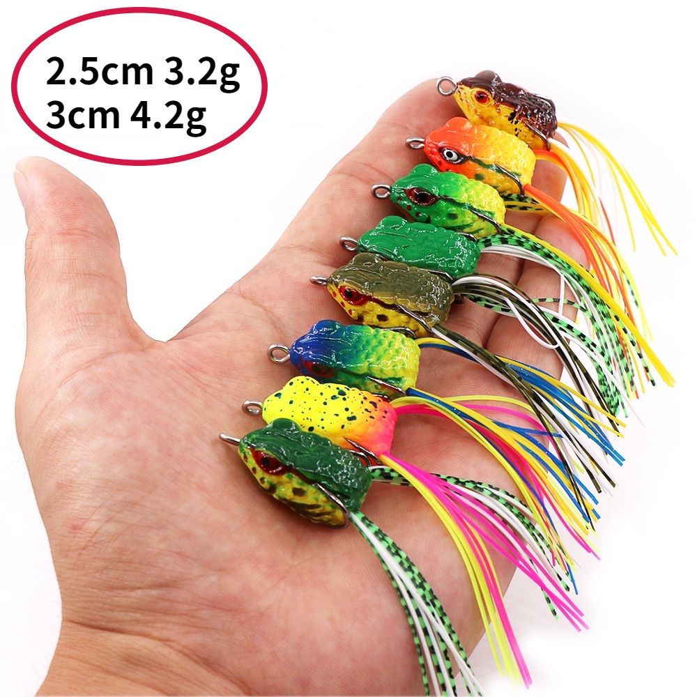Umpan Casting Katak Soft Frog Lure 2.5cm/3cm New Small Soft Thunder