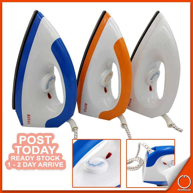 1000W Handheld Electric Iron Portable Non Stick Soleplate Garment Clothes Irons Seterika Baju 烫斗