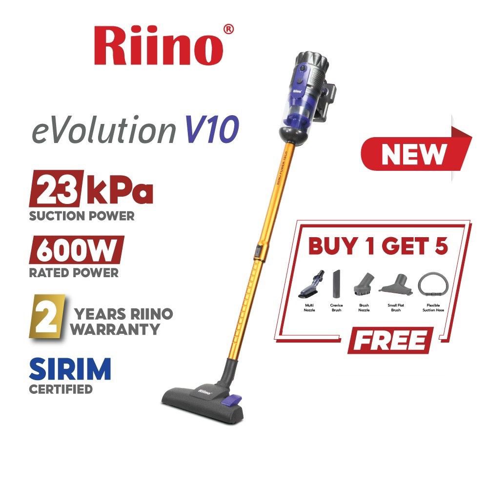 Riino EVolution V10 Power Tech Corded Handheld Vacuum Cleaner SL560