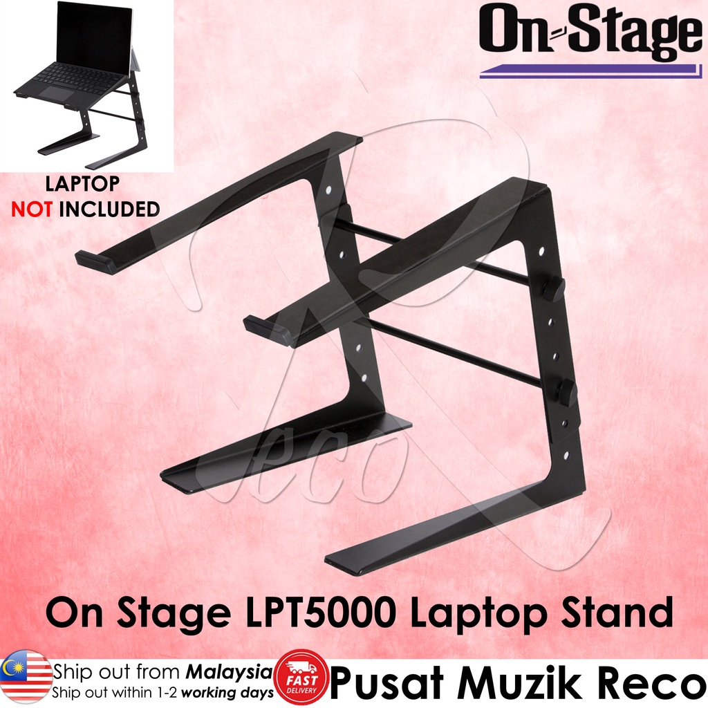 On Stage LPT5000 Laptop Computer Stand for Workstations