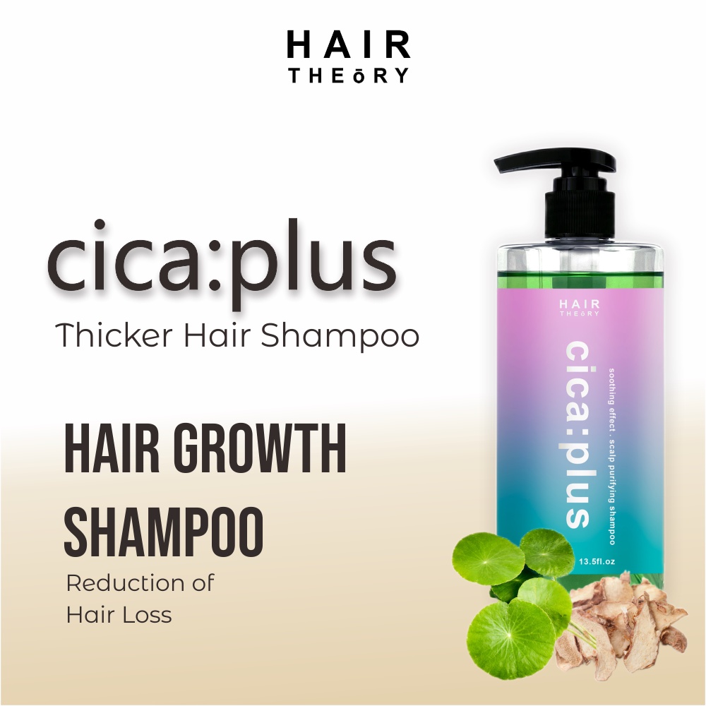 HAIR THEORY] Cica Plus Shampoo | Thicker Hair, hair growth shampoo Anti hair  loss shampoo rambut gugur | Shopee Malaysia