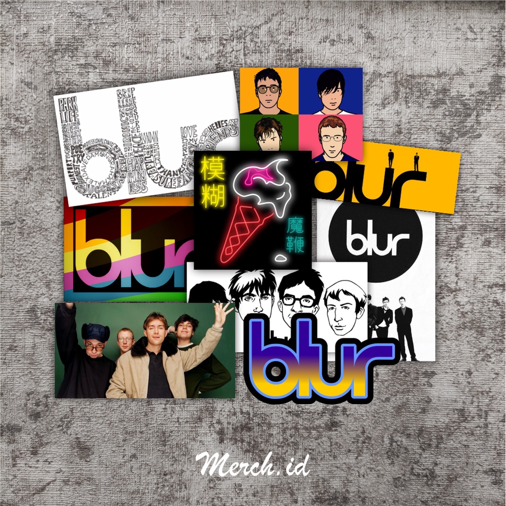 Blur Band sticker sticker Pack Shopee Malaysia
