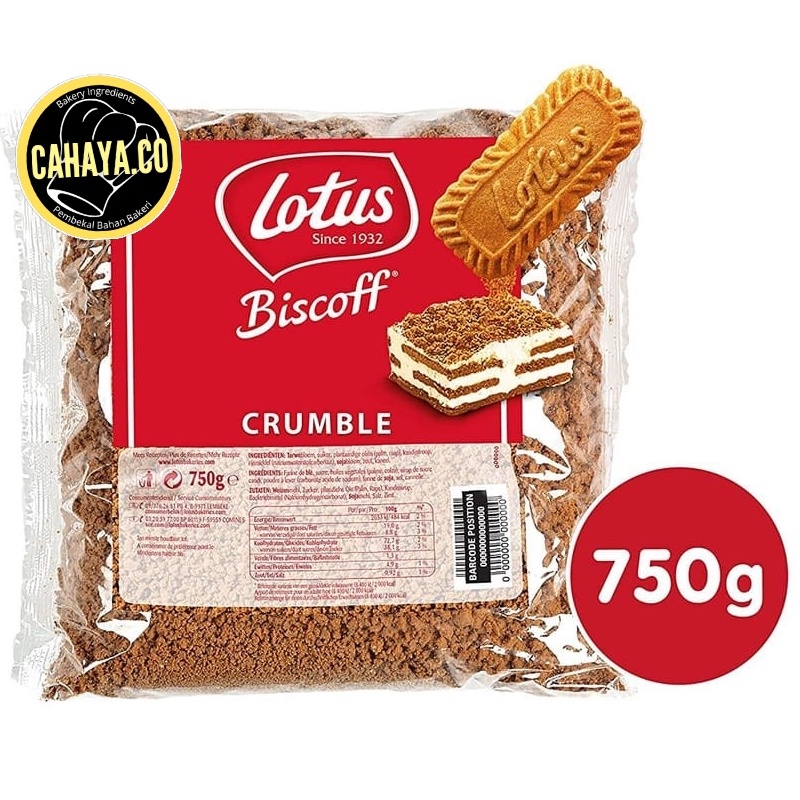 LOTUS BISCOFF CRUMBLE 750G HALAL Shopee Malaysia