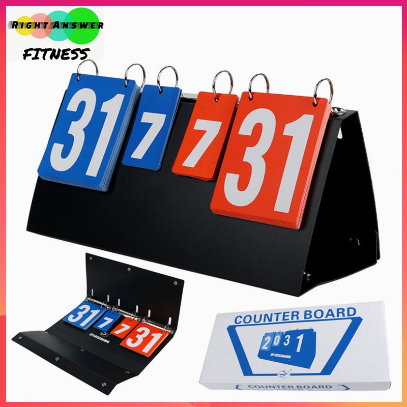 Multi Durable Sports Scoreboard Portable Badminton Football Basketball Table Tennis Match Ping Pong Ball Score Board ... - Image 2