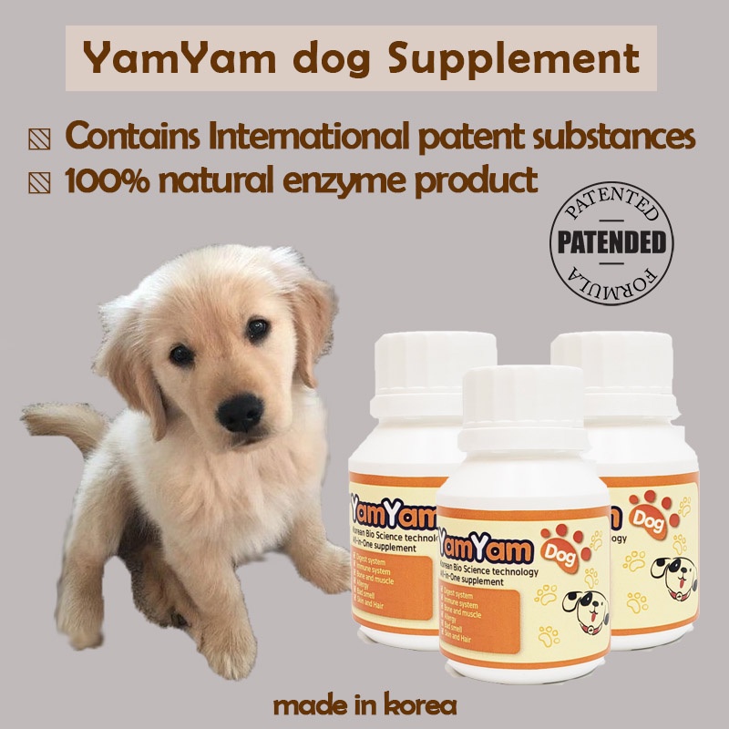 YAMYAM DOGSuper All in One Supplement for Pets driven by Korean
