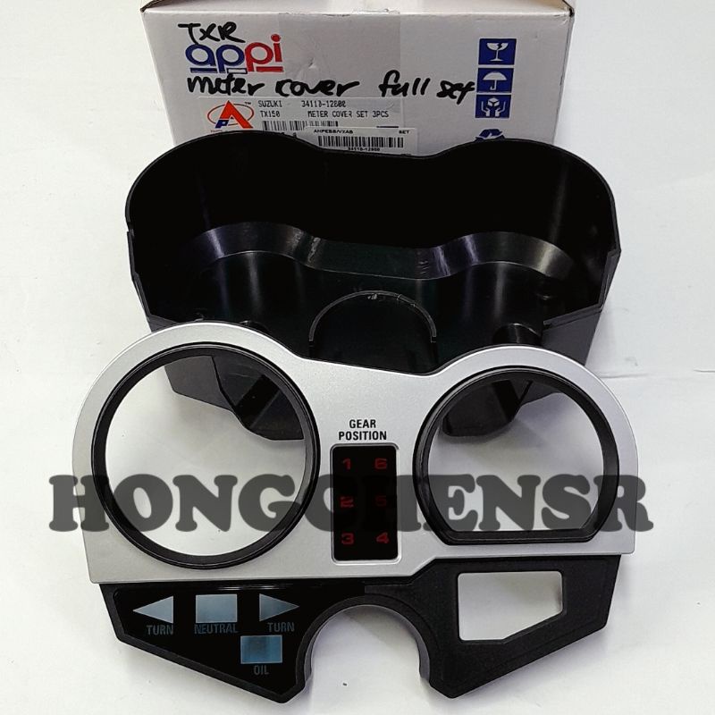 TXR GAMA RXZ 5S 5 SPEED METER COVER FULL SET OEM APPI FUEL METER COVER