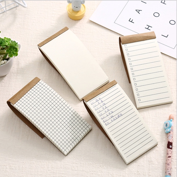 To Do List Reporters Notebook, Kraft Cover Note Pad for Journalist, Detective