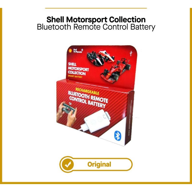 Shell Motorsport Collection Rechargeable Bluetooth Remote Control