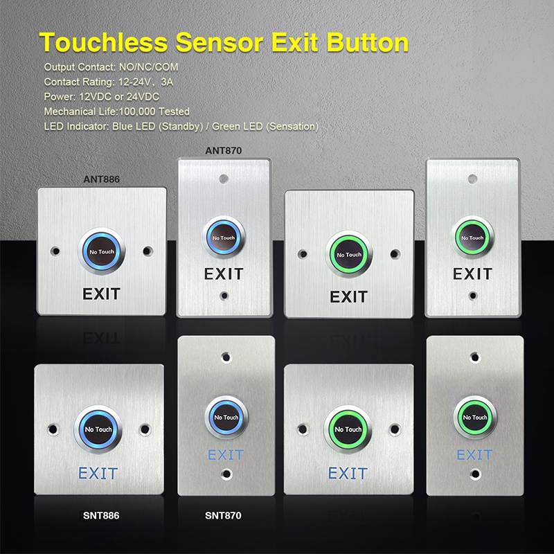 Wholesale Infrared door access control door release button no touch