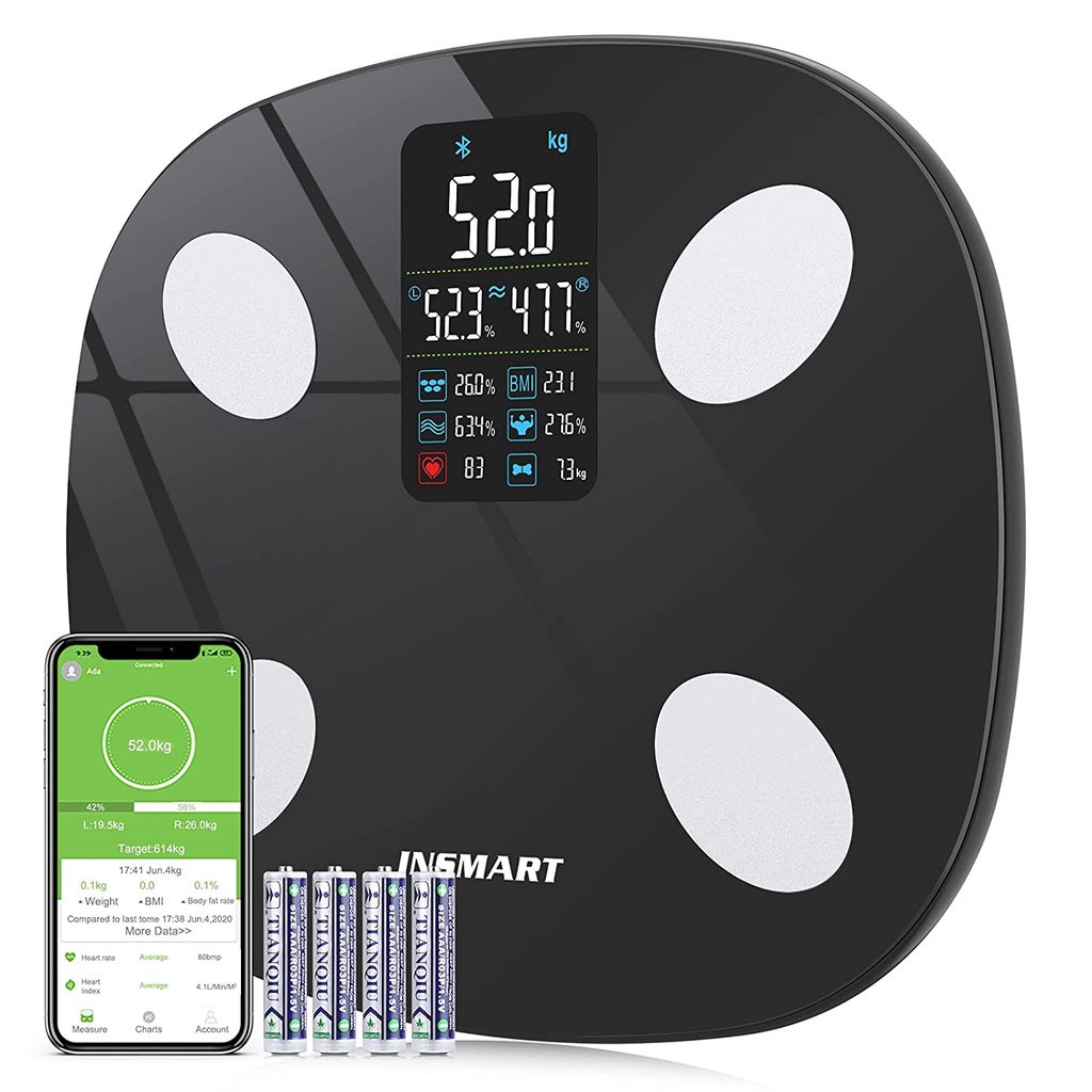 INSMART Body Fat Scales, People with App, Advanced Digital Personal