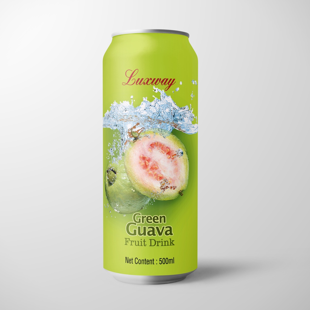 LUXWAY green guava drink WITHOUT PULP tropical fruit juice assorted