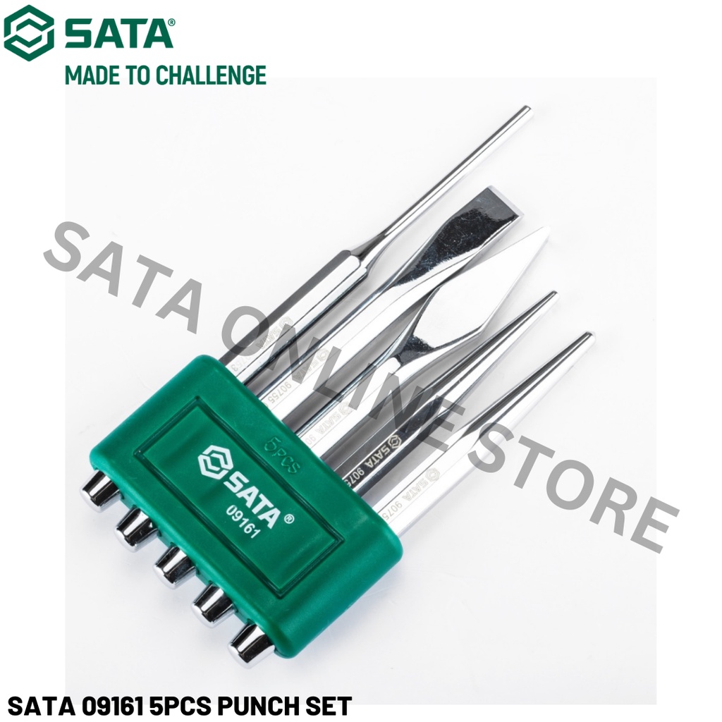 SATA 09161 5PCS PUNCH SET / PUNCH SET / PIN PUNCH / BIT PUNCH / TAPERED