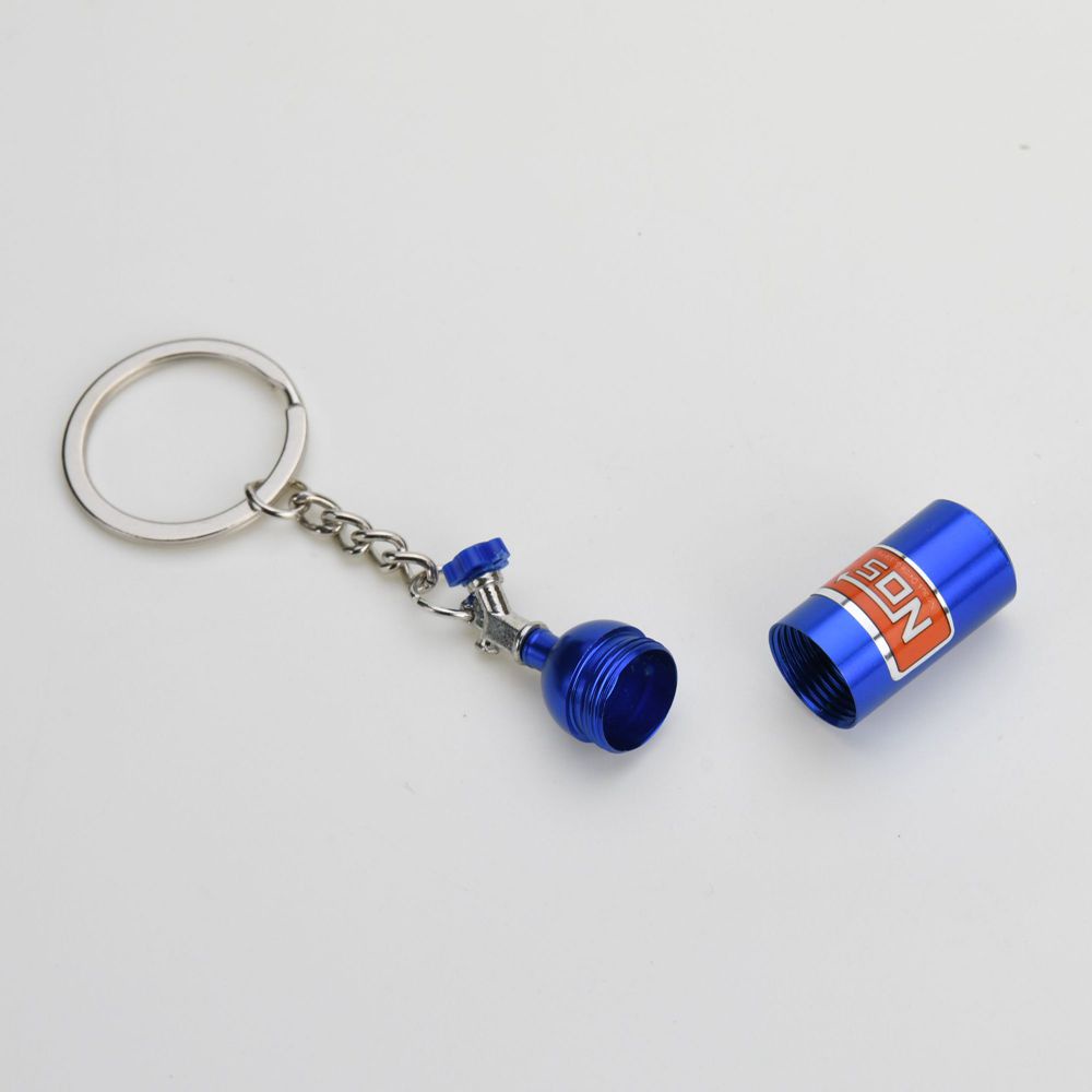 Multi Durable Auto Keychain Alloy Turbo NOS Bottle Key Chains Ring Keyring Car Keys Quality Have - Image 2