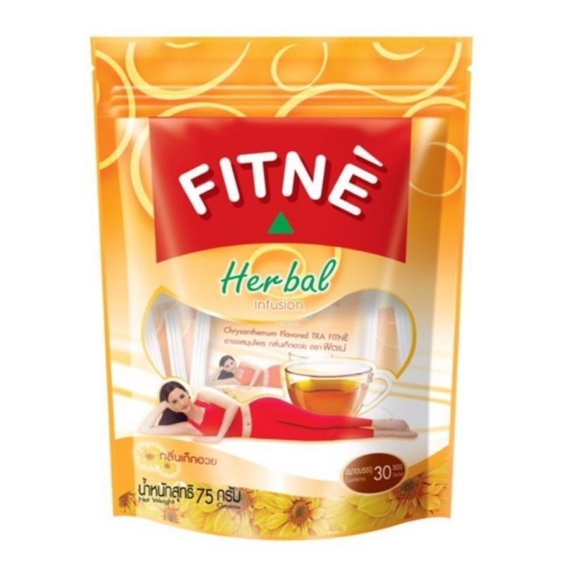 Detox and Slim with Fitne Chrysanthemum Tea Drink(HALAL THAI)(30sachets ...