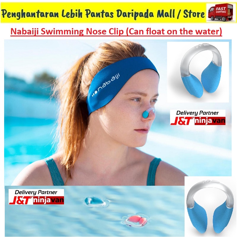 Nabaiji Floating Swimming Nose Clip / Nose Plug / Pengepit Hidung ...