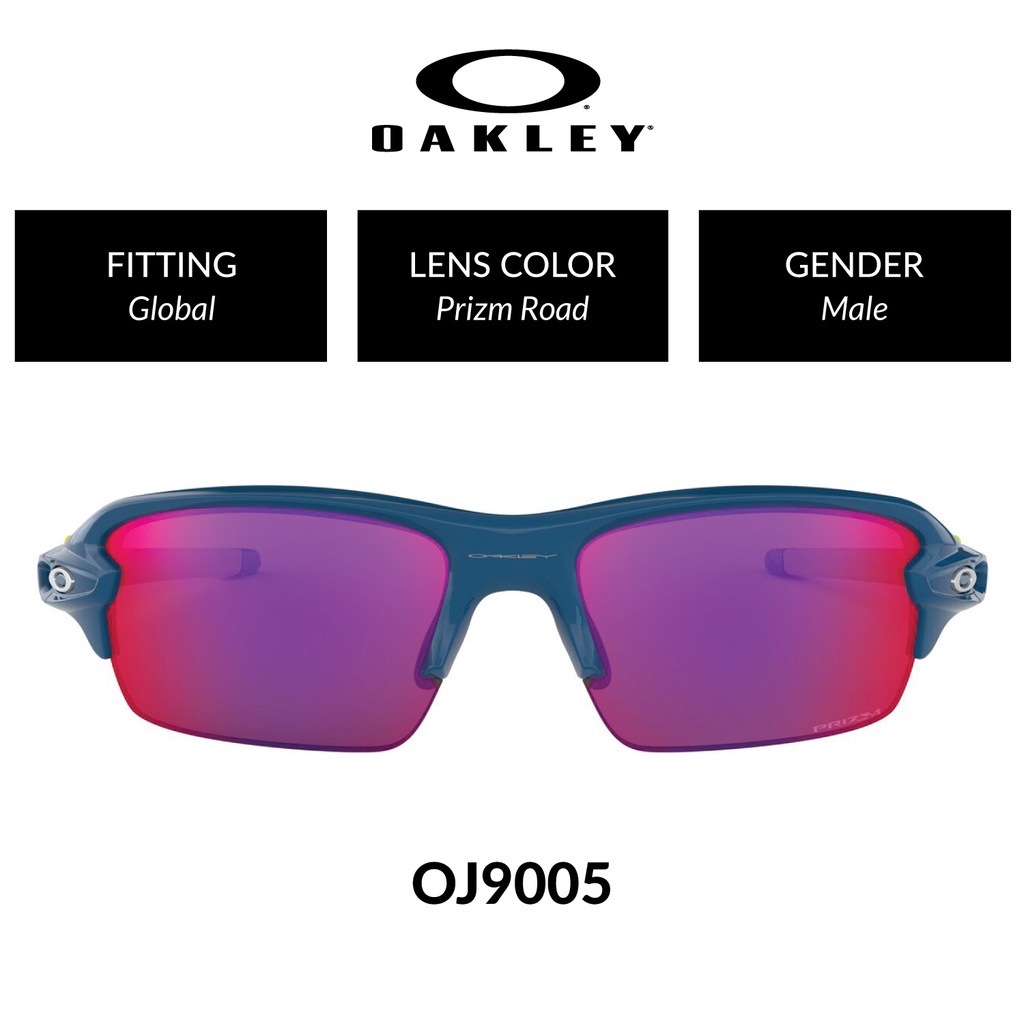 Oakley Youth Flak XS False OJ9005 900505 | Male Global Fitting | Sunglasses  Size 59mm | Shopee Malaysia