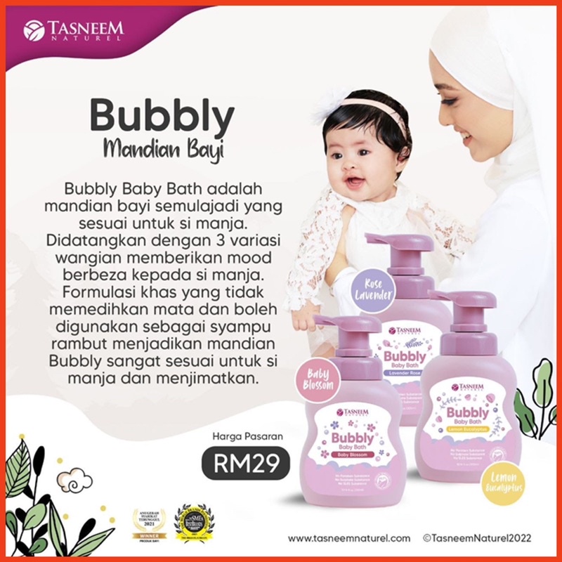 Bubbly Mandian Baby Tasneem | Shopee Malaysia