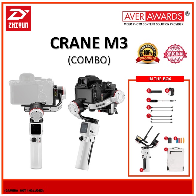Zhiyun Crane M2S / M3 / M3 COMBO 3-Axis Handheld Gimbal Stabilizer ...