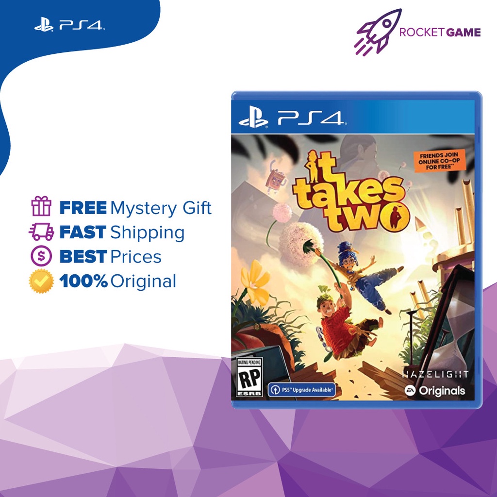 PS4) It Takes Two (R3/ENG/中文) *Original Brand New & Sealed* | Shopee  Malaysia