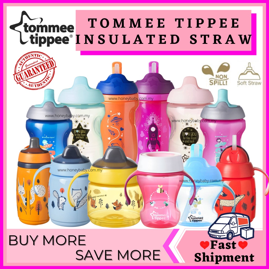 TOMMEE TIPPEE Insulated Straw Cup | Tumbler Baby Bottle | Sippee Cup ...